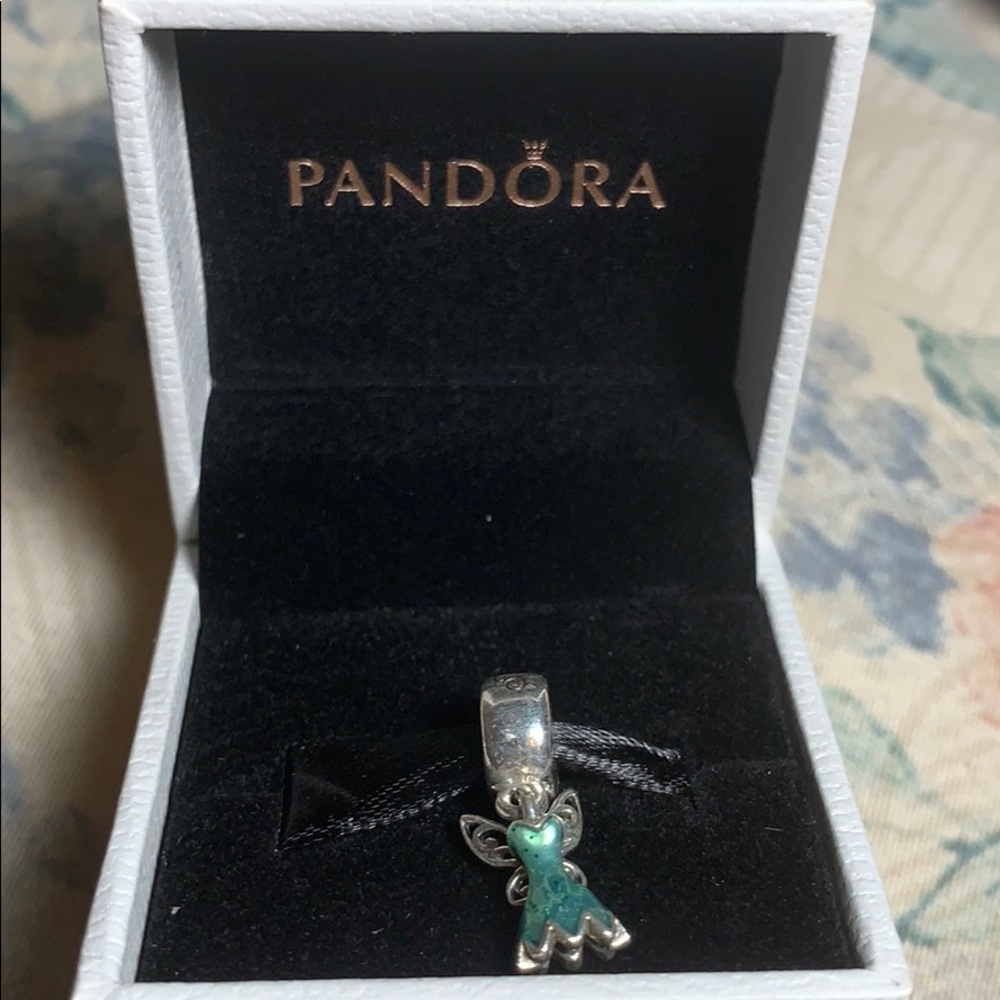 Pandora Tinker Bell’s Dress Charm - Picture 1 of 3